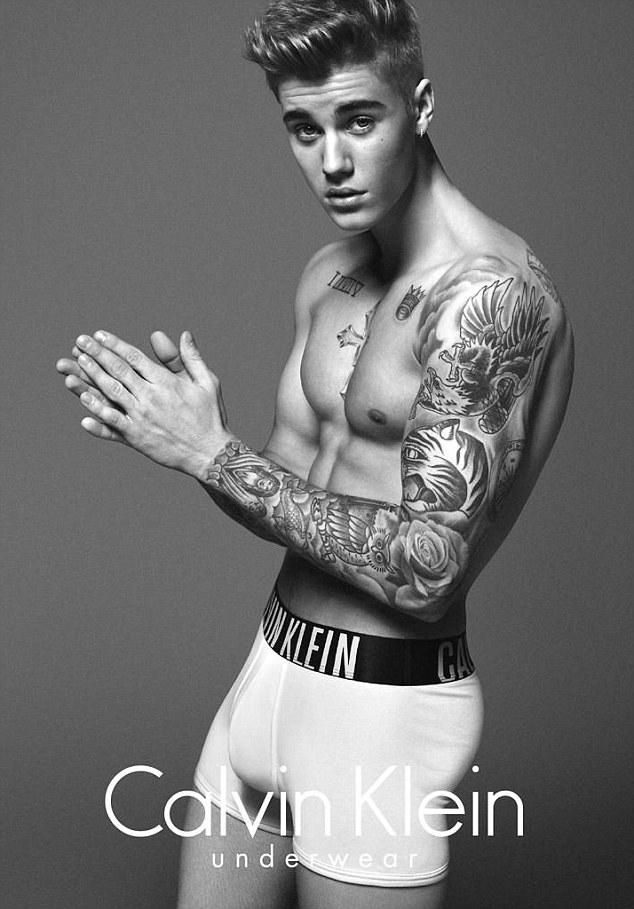 Justin Bieber Calvin Klein UnderwearnCampaign 