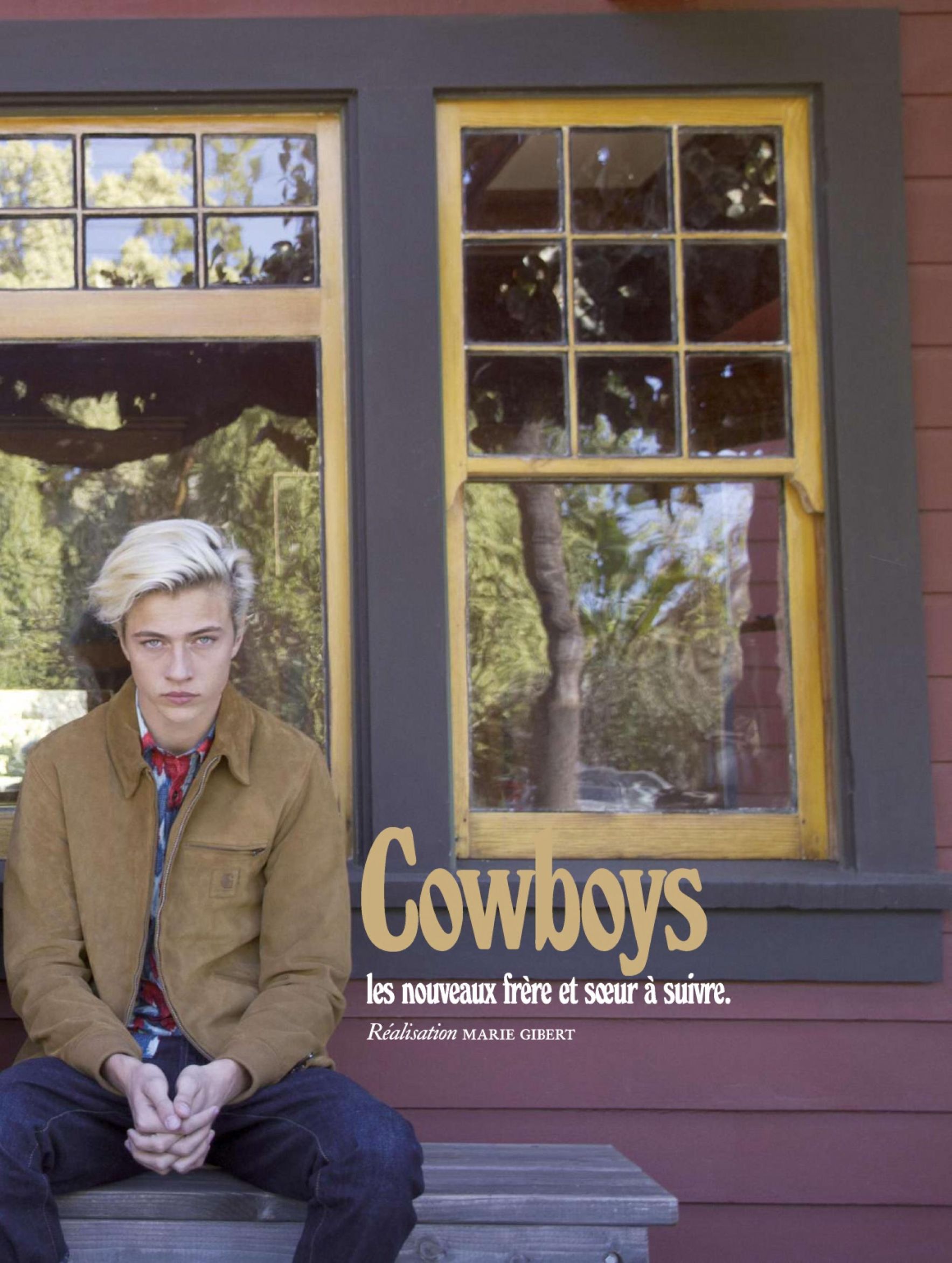 Lucky Blue Smith in Jalouse magazine Lucky Blue Smith in Jalouse magazine Vanity Teen 虚荣青年 Lifestyle & new faces magazine