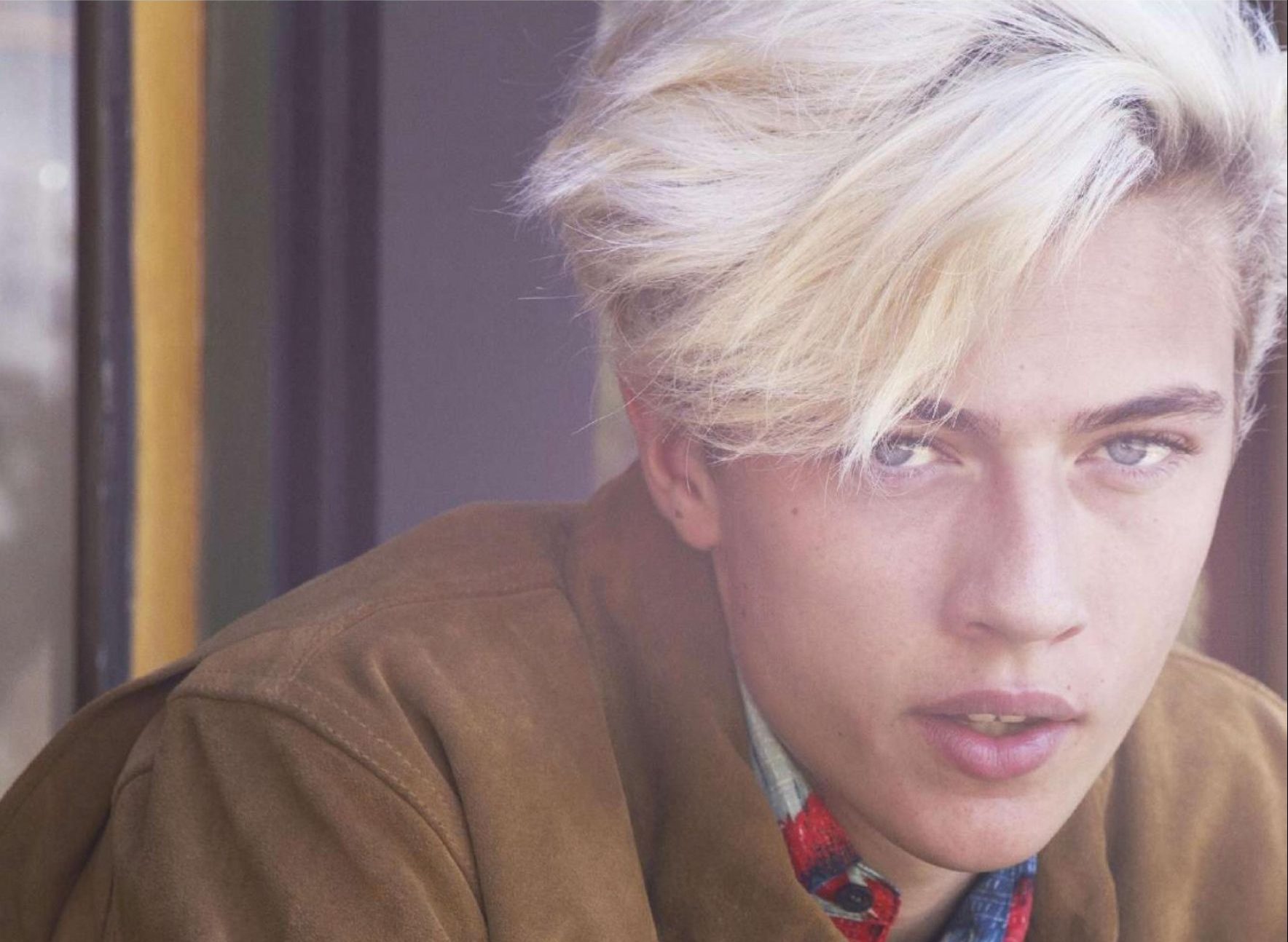 Lucky Blue Smith in Jalouse magazine Lucky Blue Smith in Jalouse magazine Vanity Teen 虚荣青年 Lifestyle & new faces magazine