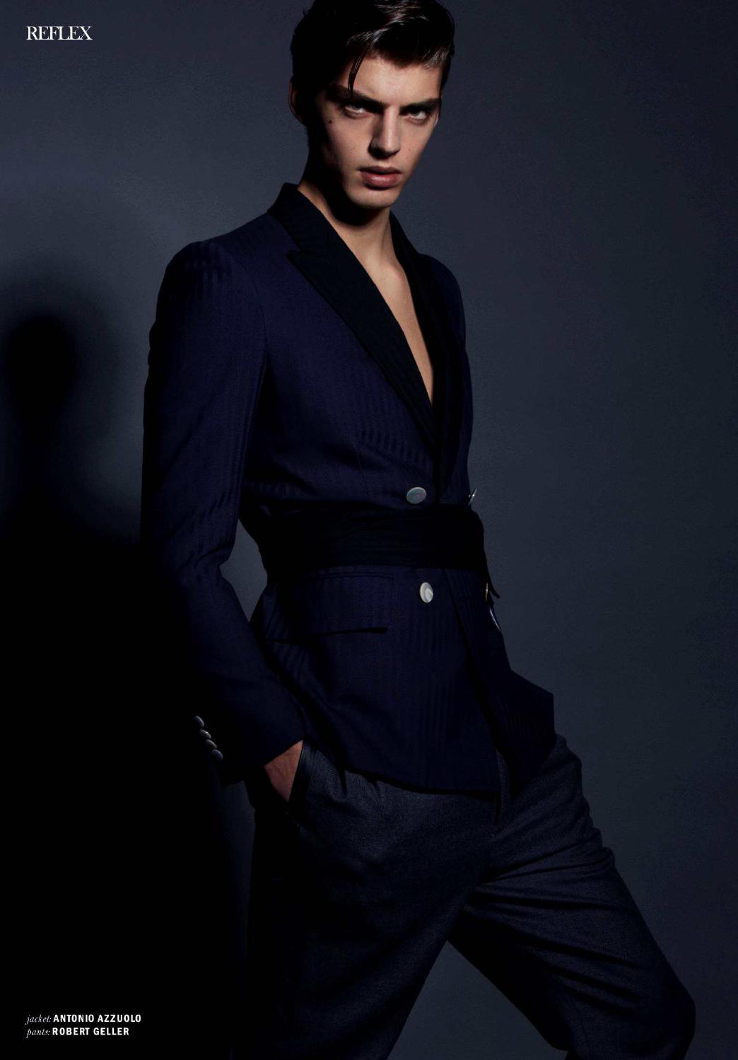 Daan van der Deen in Reflex Homme Daan van der Deen in Reflex Homme Vanity Teen 虚荣青年 Lifestyle & new faces magazine