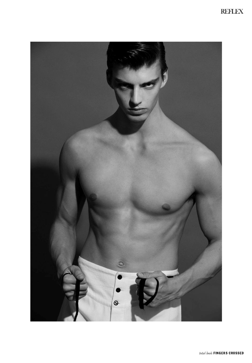 Daan van der Deen in Reflex Homme Daan van der Deen in Reflex Homme Vanity Teen 虚荣青年 Lifestyle & new faces magazine