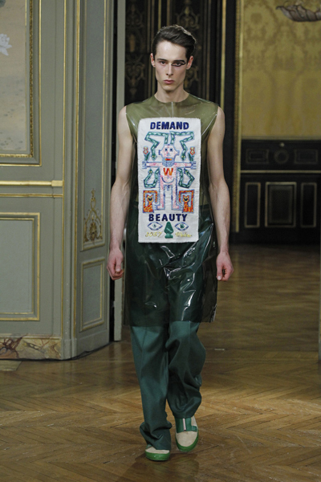 “Stop terrorising our world” Walter Van Beirendonck “Stop terrorising our world” Walter Van Beirendonck Vanity Teen 虚荣青年 Lifestyle & new faces magazine