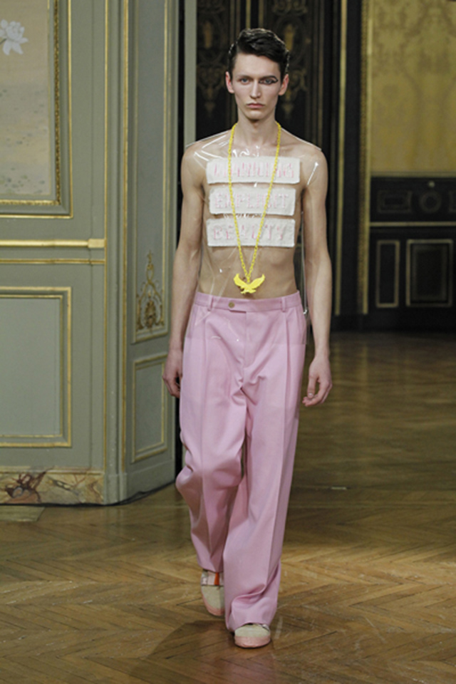 “Stop terrorising our world” Walter Van Beirendonck “Stop terrorising our world” Walter Van Beirendonck Vanity Teen 虚荣青年 Lifestyle & new faces magazine