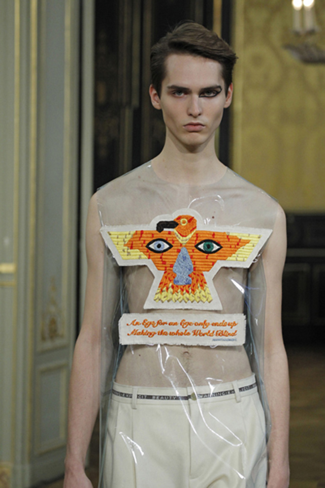 “Stop terrorising our world” Walter Van Beirendonck “Stop terrorising our world” Walter Van Beirendonck Vanity Teen 虚荣青年 Lifestyle & new faces magazine