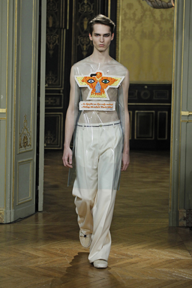 “Stop terrorising our world” Walter Van Beirendonck “Stop terrorising our world” Walter Van Beirendonck Vanity Teen 虚荣青年 Lifestyle & new faces magazine