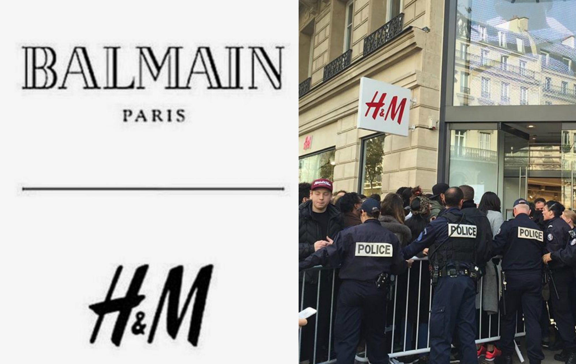 Chaos at the H&M Launch by Balmain Chaos at the H&M Launch by Balmain Vanity Teen 虚荣青年 Lifestyle & new faces magazine