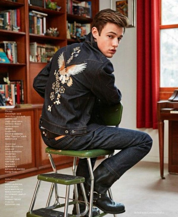 Cameron Dallas for Vogue Hommes Paris 2016 VT Mag (6)