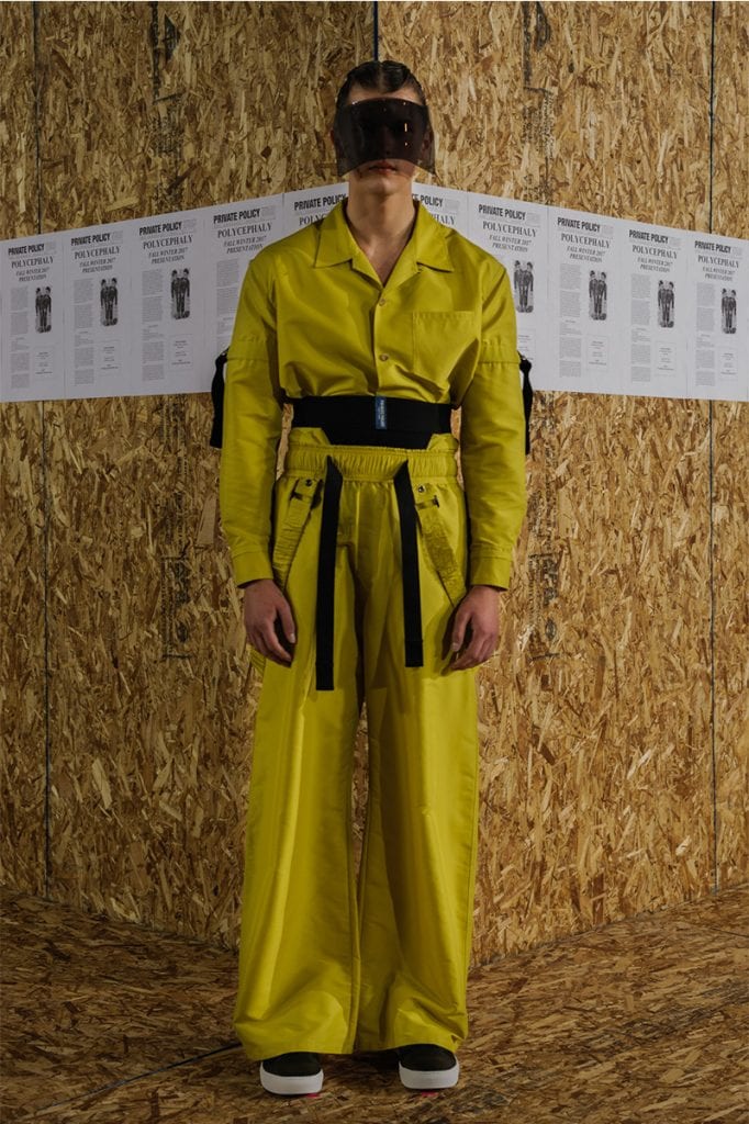 Private Policy F/W 2017 Private Policy F/W 2017 Vanity Teen 虚荣青年 Lifestyle & new faces magazine