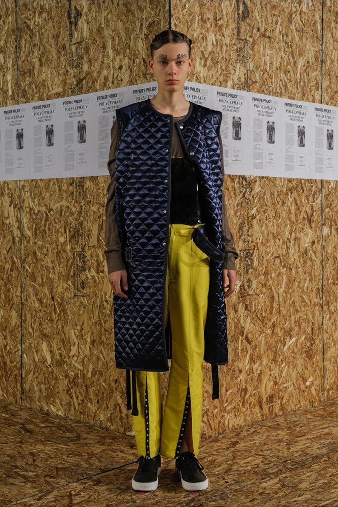 Private Policy F/W 2017 Private Policy F/W 2017 Vanity Teen 虚荣青年 Lifestyle & new faces magazine