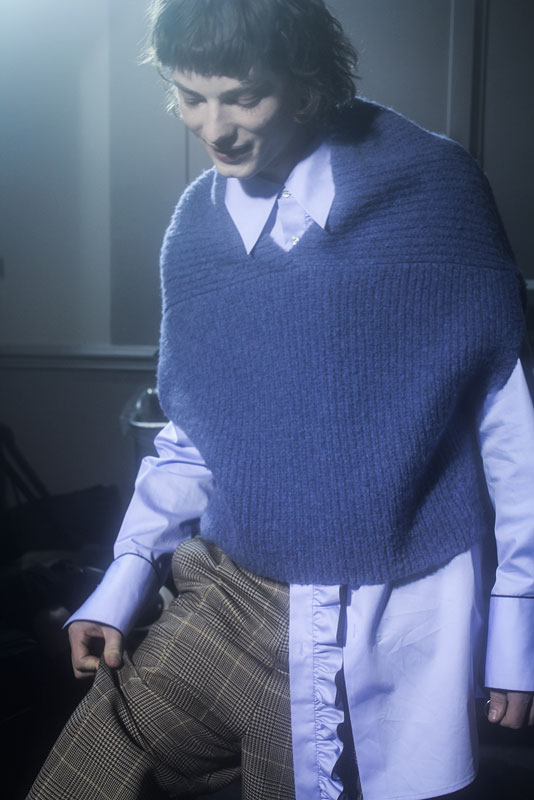 Wooyoungmi F/W 2017 backstage Wooyoungmi F/W 2017 backstage Vanity Teen 虚荣青年 Lifestyle & new faces magazine