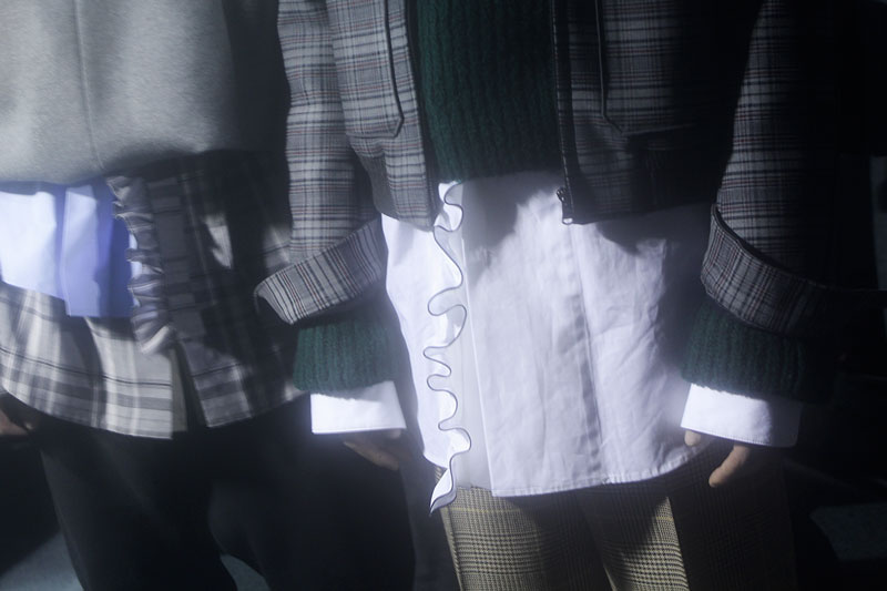 Wooyoungmi F/W 2017 backstage Wooyoungmi F/W 2017 backstage Vanity Teen 虚荣青年 Lifestyle & new faces magazine