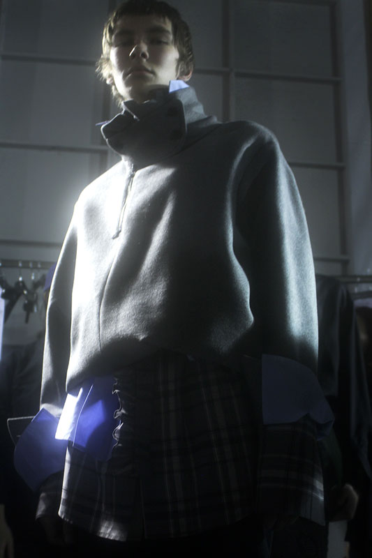 Wooyoungmi F/W 2017 backstage Wooyoungmi F/W 2017 backstage Vanity Teen 虚荣青年 Lifestyle & new faces magazine