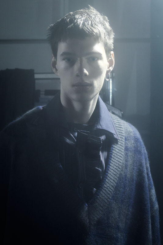 Wooyoungmi F/W 2017 backstage Wooyoungmi F/W 2017 backstage Vanity Teen 虚荣青年 Lifestyle & new faces magazine