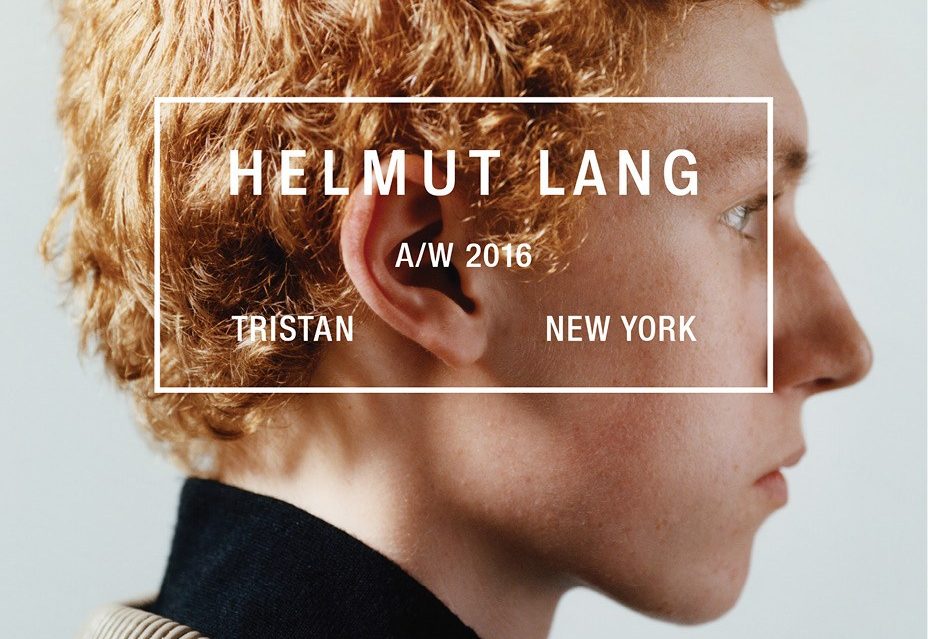 Helmut Lang F/W 2016 Helmut Lang F/W 2016 Vanity Teen 虚荣青年 Lifestyle & new faces magazine