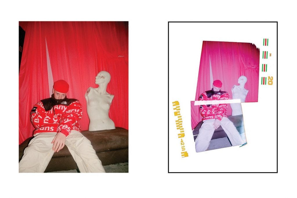 Supreme x The North Face Editorial Supreme x The North Face Editorial Vanity Teen 虚荣青年 Lifestyle & new faces magazine