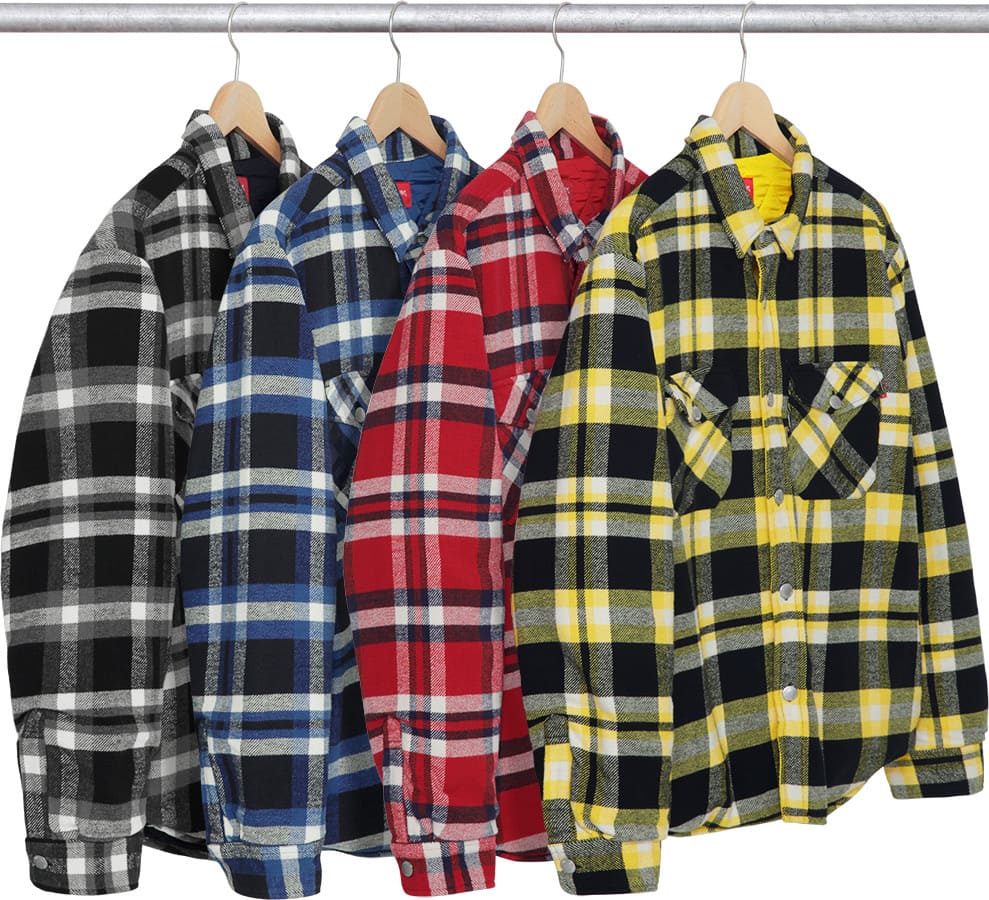 supreme flannel jacket