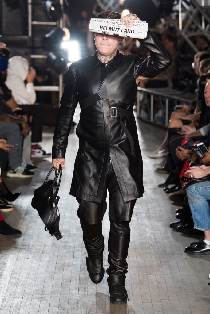 Helmut Lang S/S 2018 Helmut Lang S/S 2018 Vanity Teen 虚荣青年 Lifestyle & new faces magazine