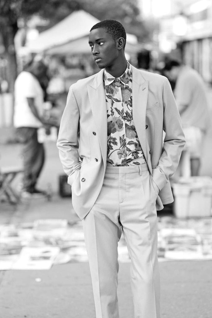 Oumar Diouf by Justin McManus Oumar Diouf by Justin McManus Vanity Teen 虚荣青年 Lifestyle & new faces magazine