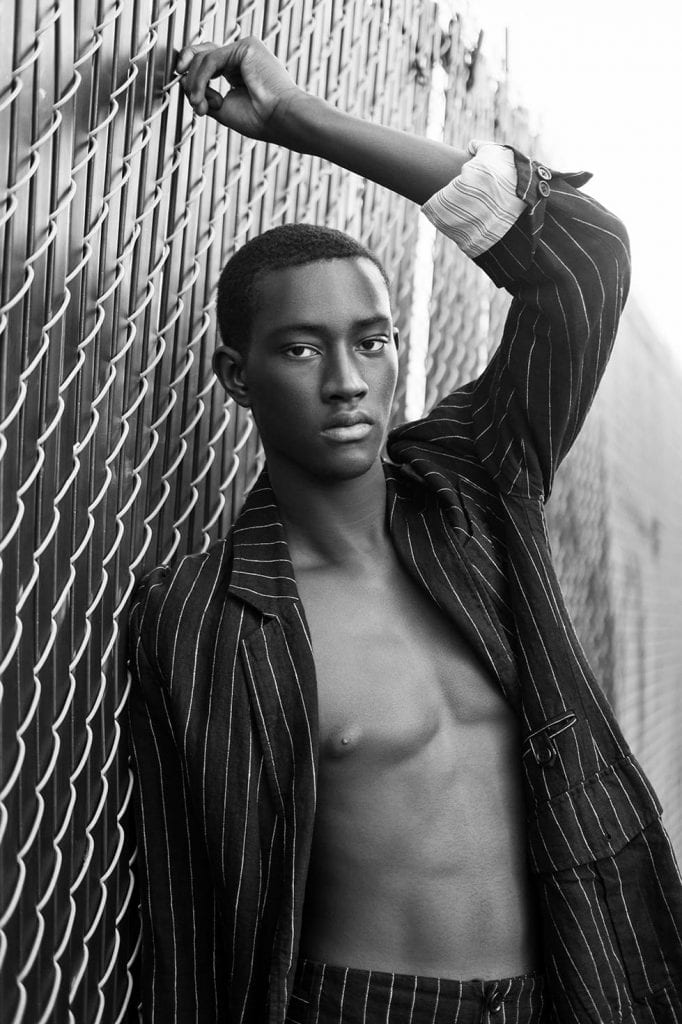 Oumar Diouf by Justin McManus Oumar Diouf by Justin McManus Vanity Teen 虚荣青年 Lifestyle & new faces magazine