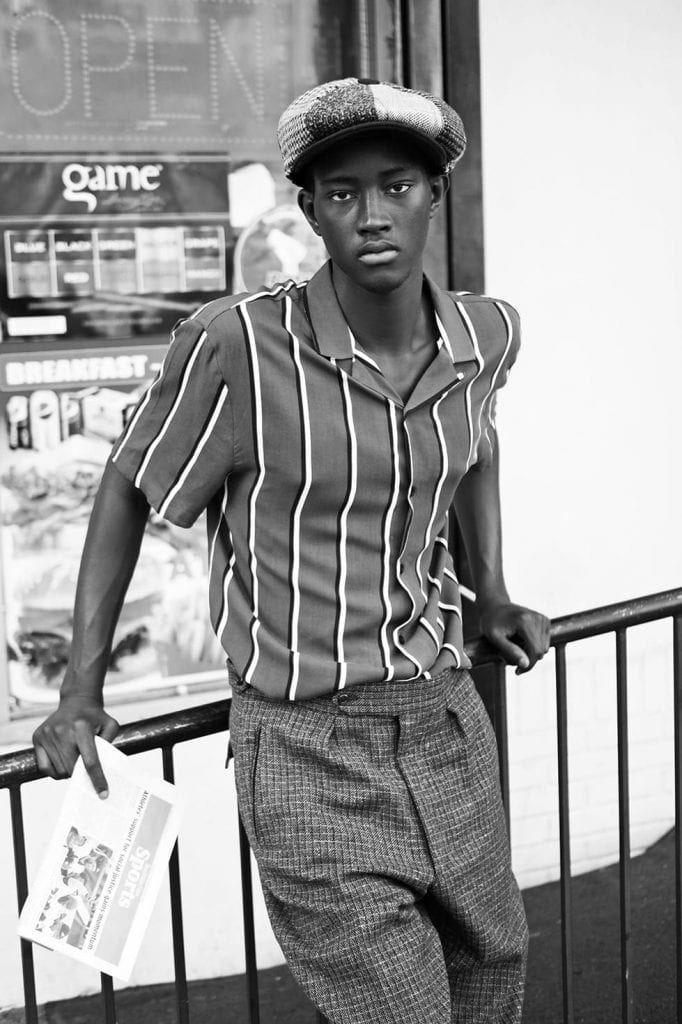 Oumar Diouf by Justin McManus Oumar Diouf by Justin McManus Vanity Teen 虚荣青年 Lifestyle & new faces magazine