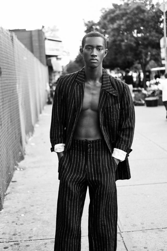 Oumar Diouf by Justin McManus Oumar Diouf by Justin McManus Vanity Teen 虚荣青年 Lifestyle & new faces magazine