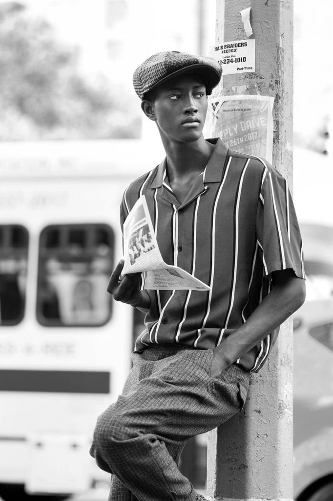 Oumar Diouf by Justin McManus Oumar Diouf by Justin McManus Vanity Teen 虚荣青年 Lifestyle & new faces magazine