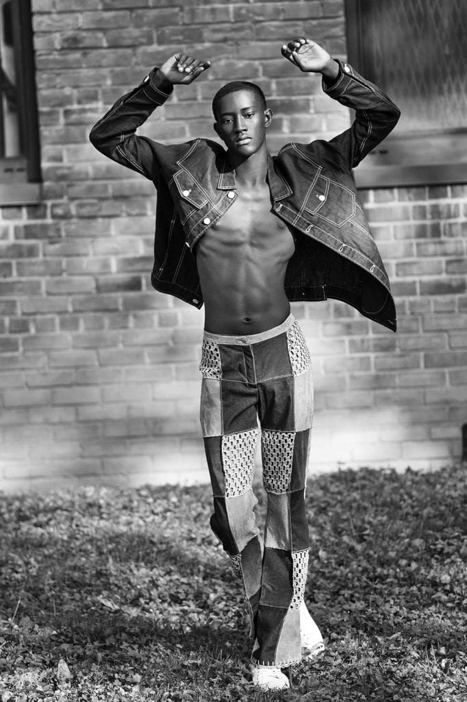 Oumar Diouf by Justin McManus Oumar Diouf by Justin McManus Vanity Teen 虚荣青年 Lifestyle & new faces magazine