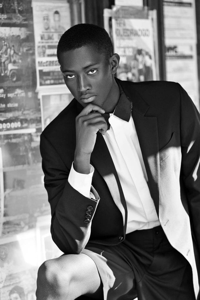 Oumar Diouf by Justin McManus Oumar Diouf by Justin McManus Vanity Teen 虚荣青年 Lifestyle & new faces magazine