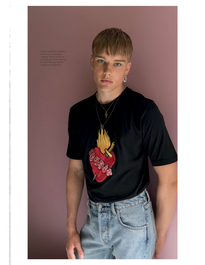 Oscar Wadsager by Amir Kuckovic Oscar Wadsager by Amir Kuckovic Vanity Teen 虚荣青年 Lifestyle & new faces magazine