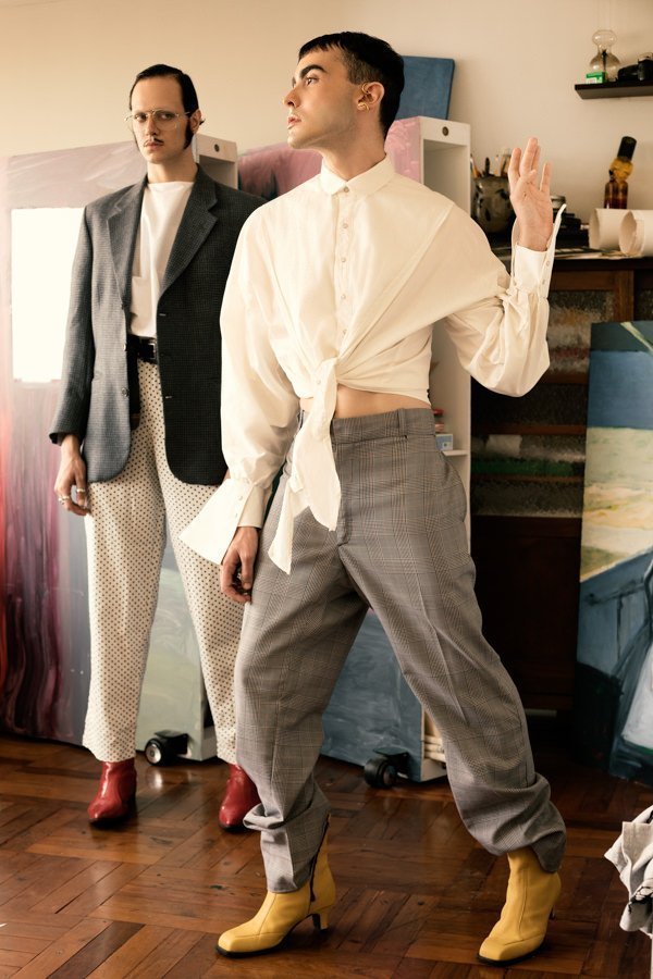 Victor Zuim & Ivana Wonder by Thiago Santos Victor Zuim & Ivana Wonder by Thiago Santos Vanity Teen 虚荣青年 Lifestyle & new faces magazine