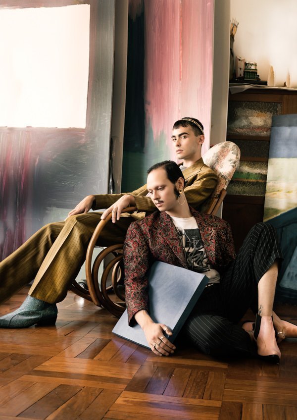 Victor Zuim & Ivana Wonder by Thiago Santos Victor Zuim & Ivana Wonder by Thiago Santos Vanity Teen 虚荣青年 Lifestyle & new faces magazine