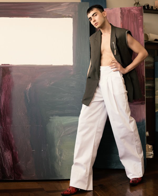 Victor Zuim & Ivana Wonder by Thiago Santos Victor Zuim & Ivana Wonder by Thiago Santos Vanity Teen 虚荣青年 Lifestyle & new faces magazine