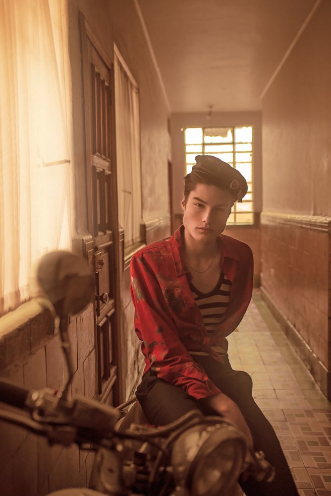 Aaron Pellegrino by Diego Fierce Aaron Pellegrino by Diego Fierce Vanity Teen 虚荣青年 Lifestyle & new faces magazine
