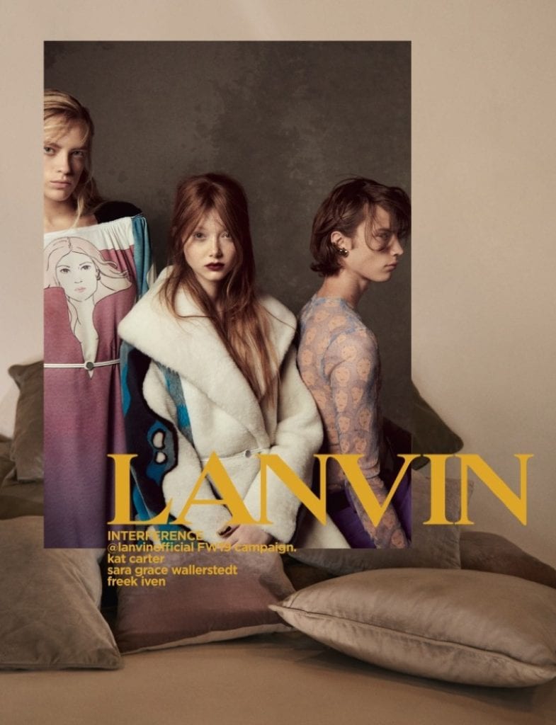 Lanvin F/W 2019 Lanvin F/W 2019 Vanity Teen 虚荣青年 Lifestyle & new faces magazine