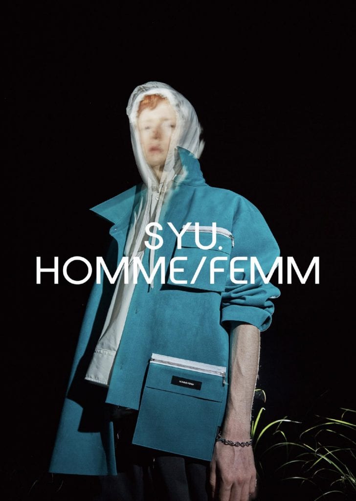 SYU.HOMME/FEMM SS2020 SYU.HOMME/FEMM SS2020 Vanity Teen 虚荣青年 Lifestyle & new faces magazine