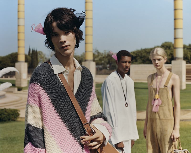 Loewe and Tyler Mitchell Collection Loewe and Tyler Mitchell Collection Vanity Teen 虚荣青年 Lifestyle & new faces magazine