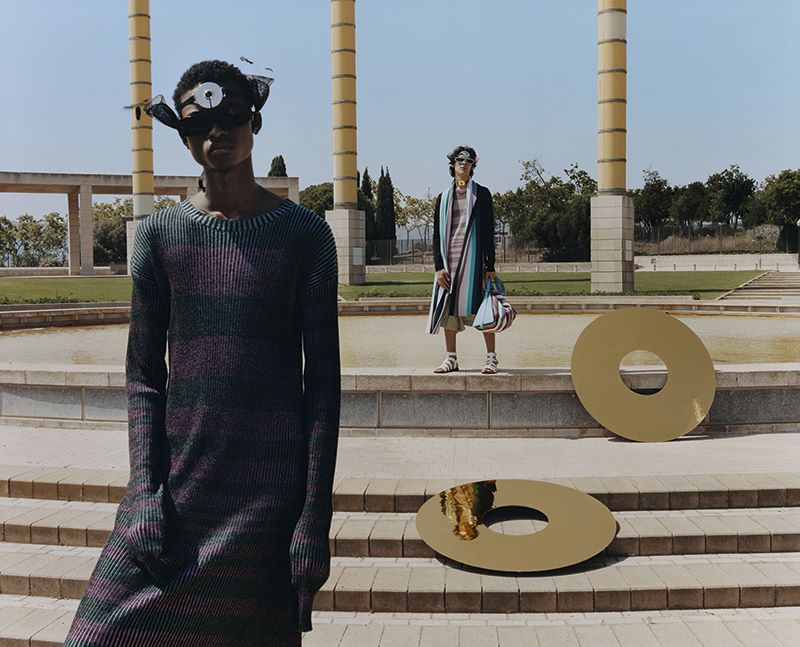 Loewe and Tyler Mitchell Collection Loewe and Tyler Mitchell Collection Vanity Teen 虚荣青年 Lifestyle & new faces magazine