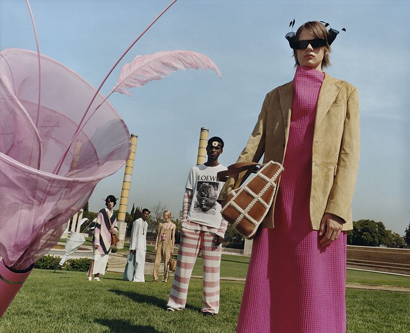 Loewe and Tyler Mitchell Collection Loewe and Tyler Mitchell Collection Vanity Teen 虚荣青年 Lifestyle & new faces magazine