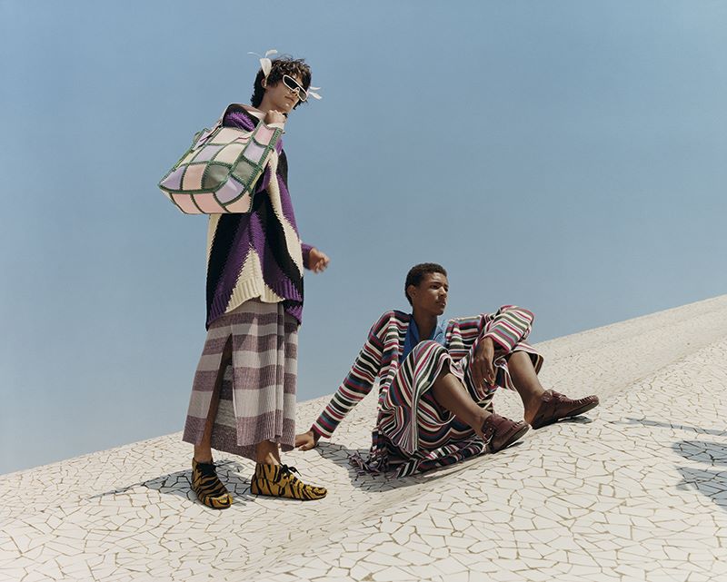 Loewe and Tyler Mitchell Collection Loewe and Tyler Mitchell Collection Vanity Teen 虚荣青年 Lifestyle & new faces magazine