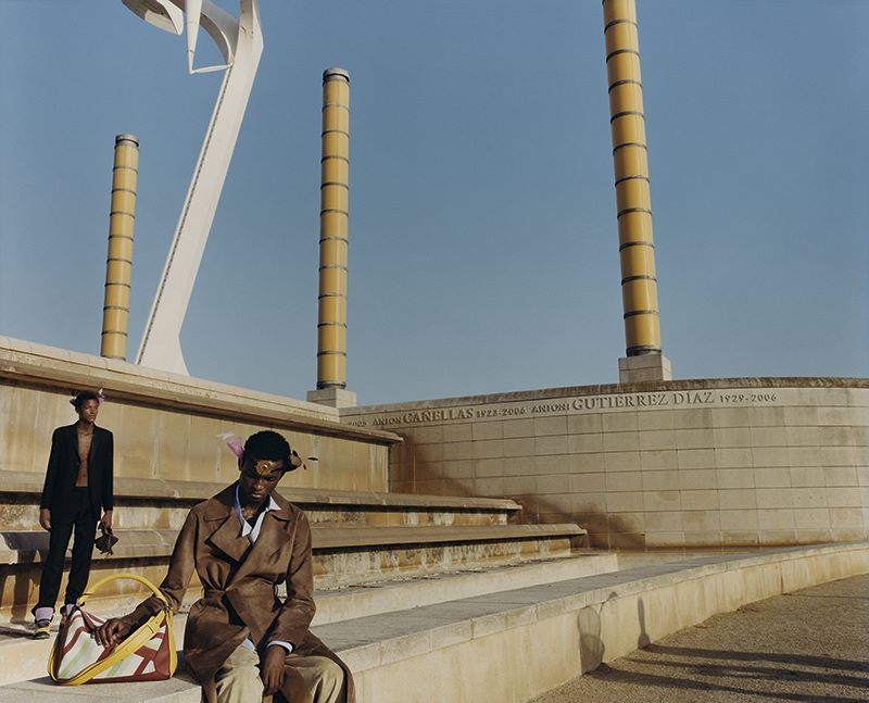 Loewe and Tyler Mitchell Collection Loewe and Tyler Mitchell Collection Vanity Teen 虚荣青年 Lifestyle & new faces magazine