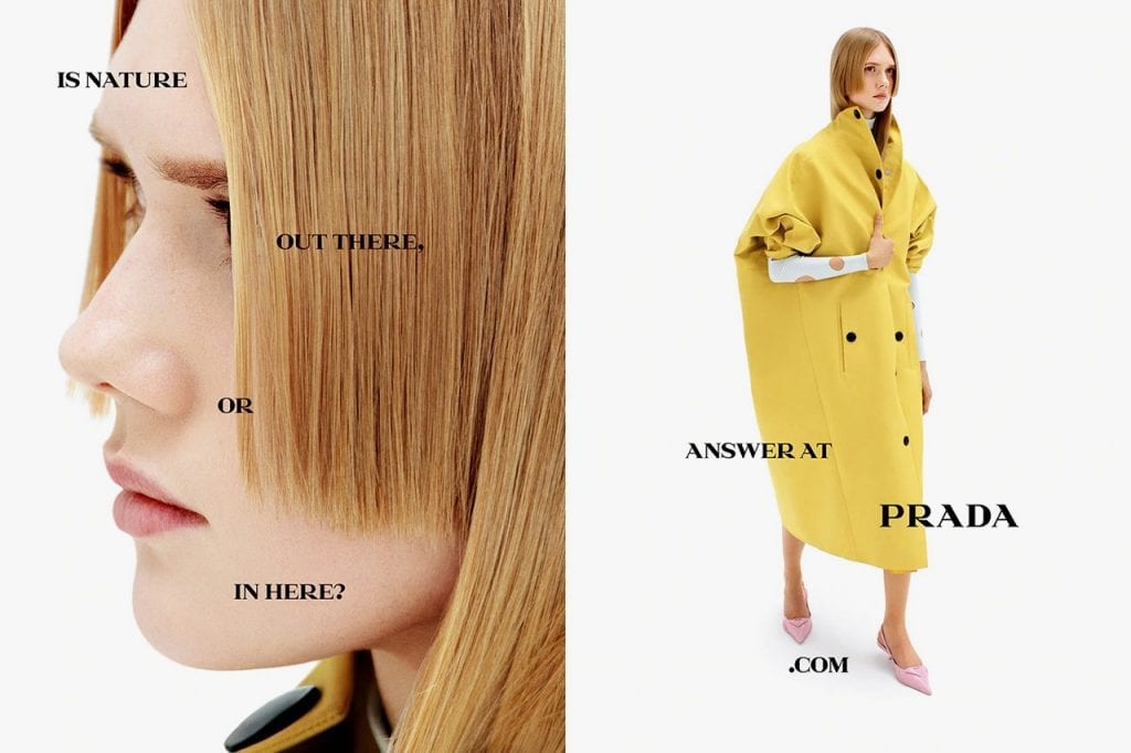 Prada Spring/Summer 2021 Campaign Prada Spring/Summer 2021 Campaign Vanity Teen 虚荣青年