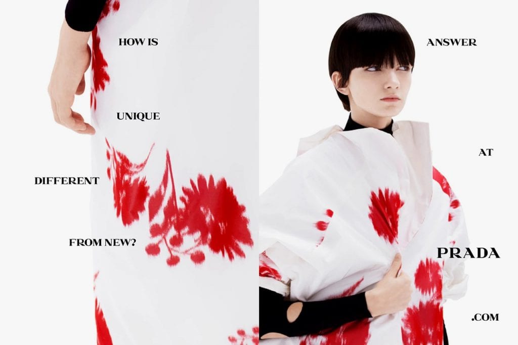 Prada Spring/Summer 2021 Campaign Prada Spring/Summer 2021 Campaign Vanity Teen 虚荣青年