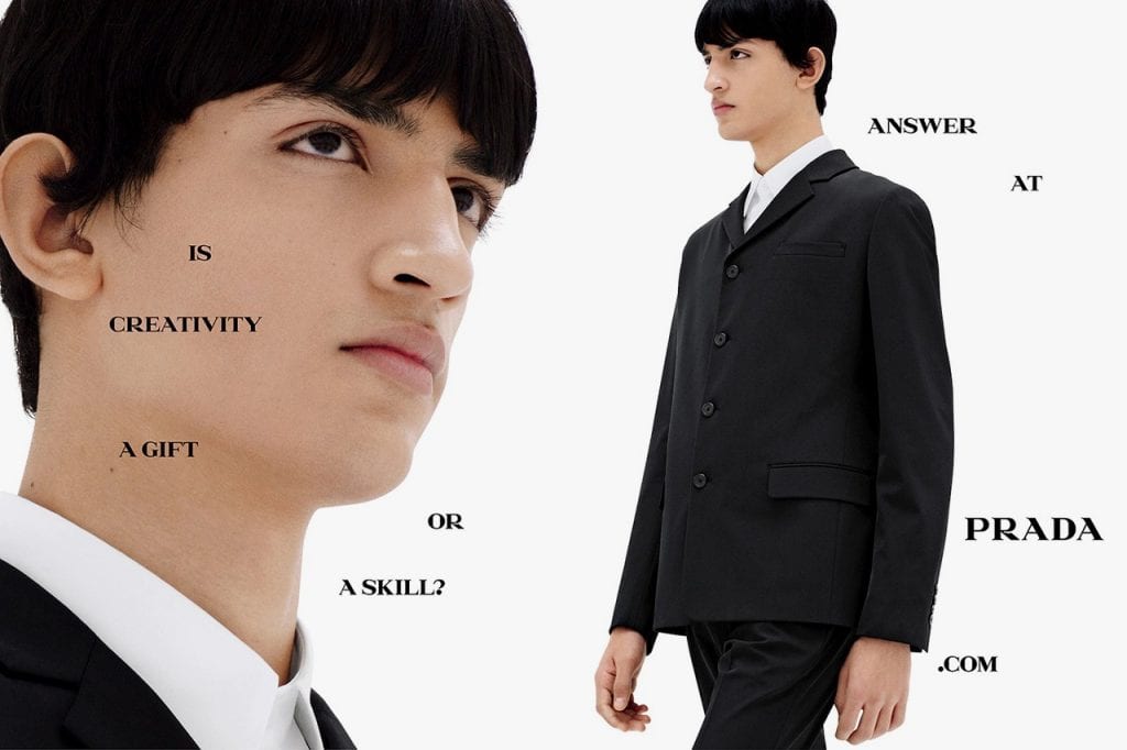 Prada Spring/Summer 2021 Campaign Prada Spring/Summer 2021 Campaign Vanity Teen 虚荣青年