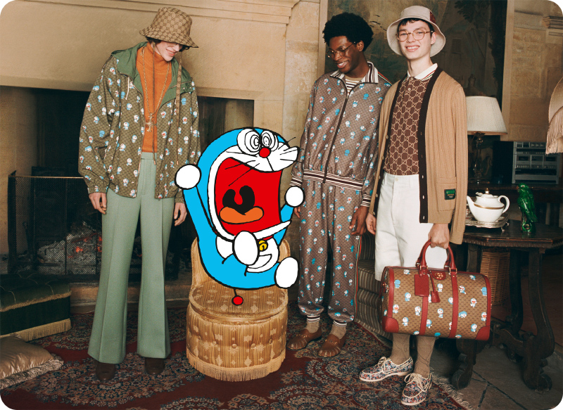 Doraemon x Gucci Doraemon x Gucci Vanity Teen 虚荣青年 Lifestyle & new faces magazine