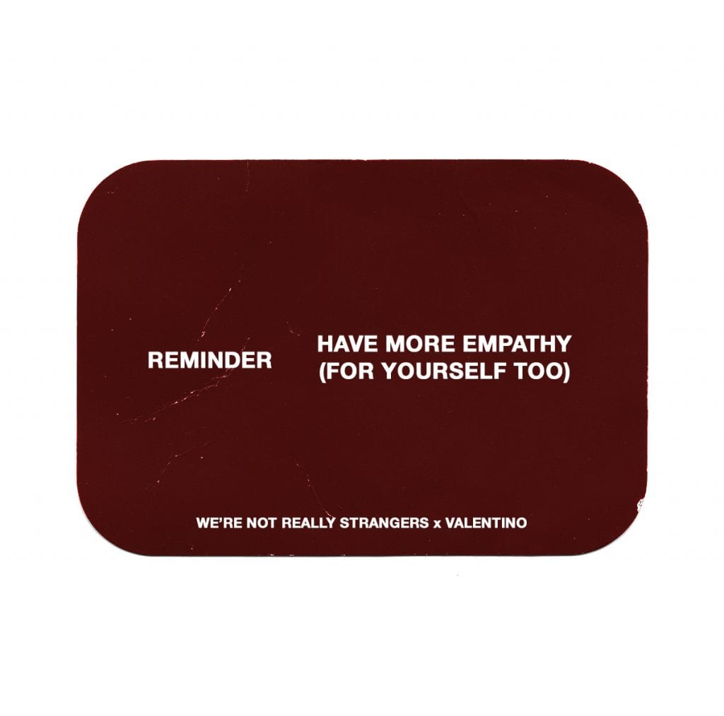 WE ARE NOT REALLY STRANGERS x VALENTINO WE ARE NOT REALLY STRANGERS x VALENTINO Vanity Teen 虚荣青年 Lifestyle & new faces magazine