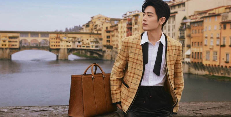 Xiao Zhan Dives into the Essence of Gucci Cosmos in Florence Vanity Teen 虚荣青年 Lifestyle & new faces magazine Photo: Nam Jiang
