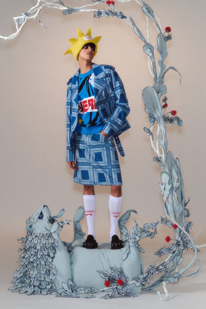 Charles Jeffrey LOVERBOY Unveils STATANT PASSANT RAMPANT Collection: Blending Medieval British Aesthetics with Avant-Garde Sensibility Charles Jeffrey LOVERBOY Unveils STATANT PASSANT RAMPANT Collection: Blending Medieval British Aesthetics with Avant-Garde Sensibility Vanity Teen 虚荣青年 Lifestyle & new faces magazine