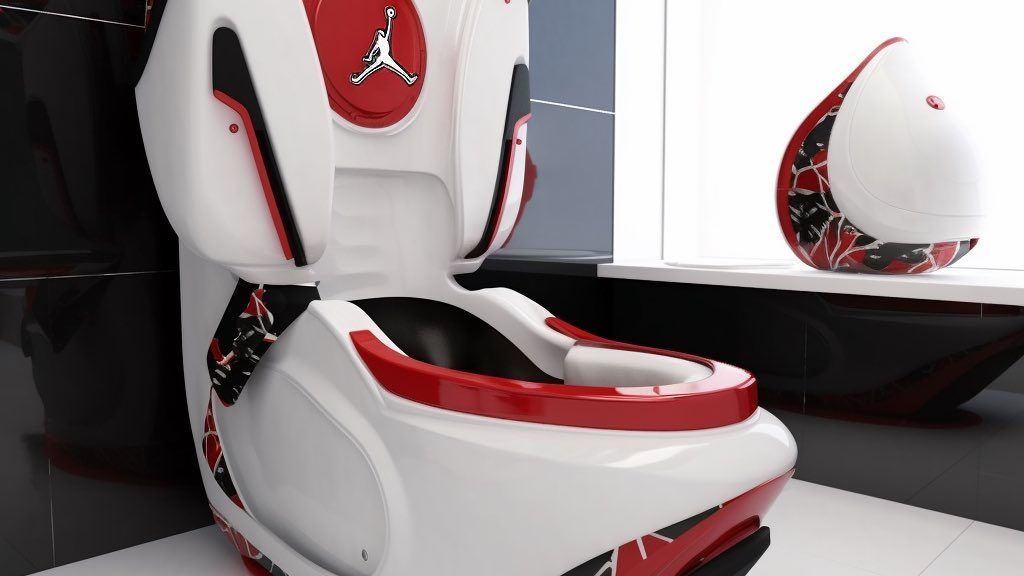 The Intersection Of Art And Fashion: Air Jordan Toilets Redefine Luxury Vanity Teen 虚荣青年 Lifestyle & New Faces Magazine - Vimarsana News