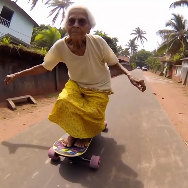Internet Skates on Joy as Artist Ashish Jose Depicts Grandmas Performing Skateboard Stunts Internet Skates on Joy as Artist Ashish Jose Depicts Grandmas Performing Skateboard Stunts Vanity Teen 虚荣青年 Lifestyle & new faces magazine