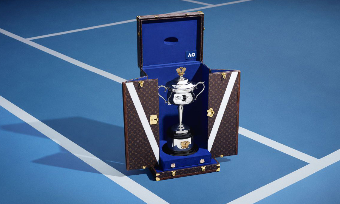 Louis Vuitton Designs Custom Trophy Cases for Australian Open Tennis Finals Louis Vuitton Designs Custom Trophy Cases for Australian Open Tennis Finals Vanity Teen 虚荣青年 Lifestyle & new faces magazine